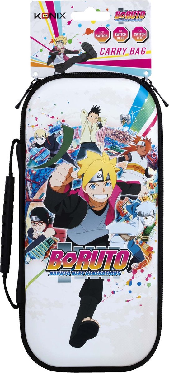 Boruto - beschermhoes - opbergcase Nintendo Switch - hardcase - World (Switch/Oled/Lite)