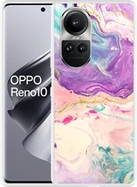 Cazy Hoesje geschikt voor Oppo Reno10 Pro 5G Dromerige Kleuren