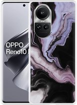 Cazy Hoesje geschikt voor Oppo Reno10 Pro 5G Liquid Marble
