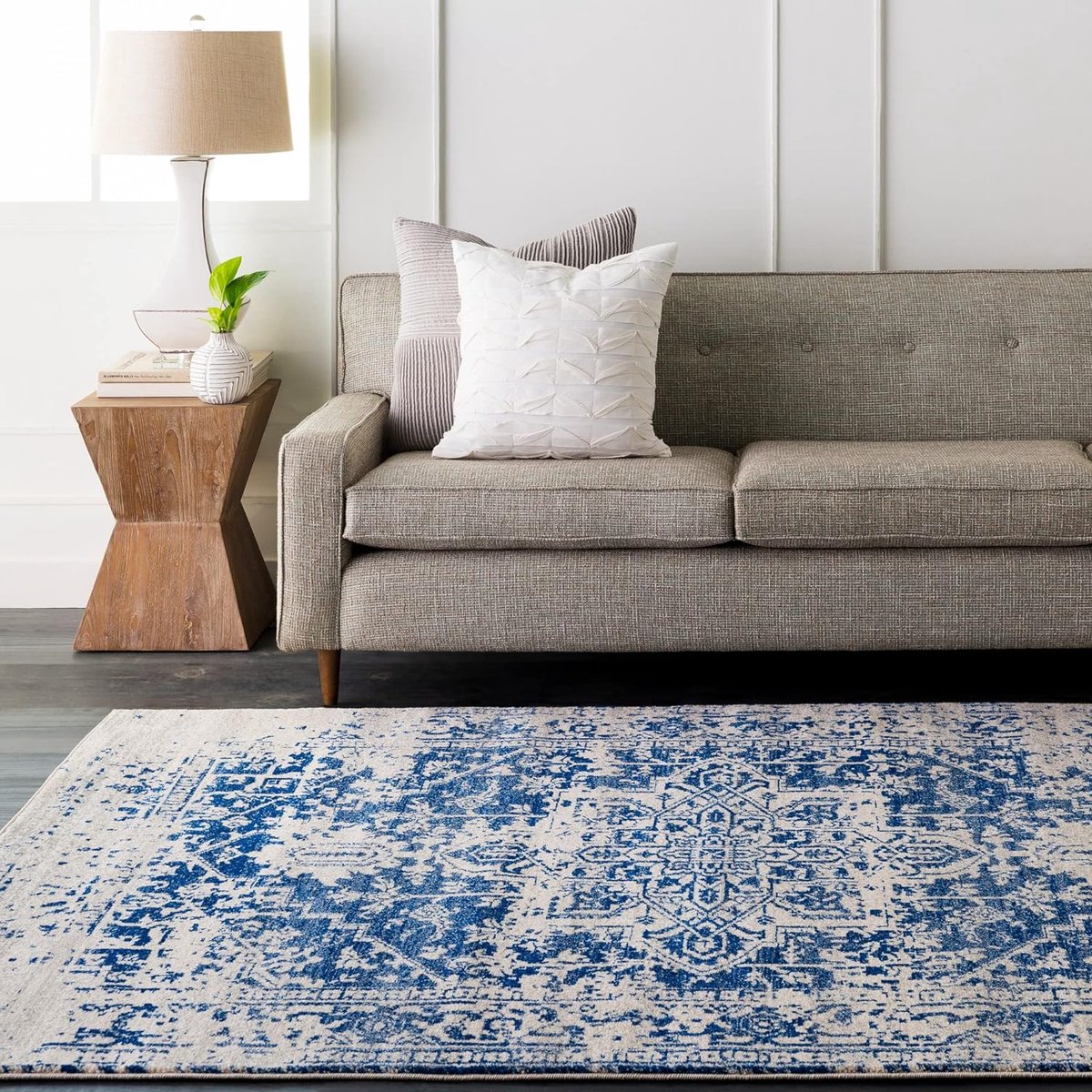 Surya Cancun Vintage tapijt, Oosters tapijt voor woonkamer