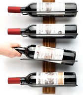 Casier à bouteilles de vin mural - casier à vin suspendu casier à bouteilles de vin mural