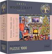 Trefl - Puzzles - "1000 Wooden Puzzles" - By the Fireplace