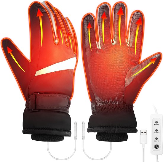 Verwarmde handschoenen - 65,0 cm, 3 warmte-instellingen voor handschoen Verwarmde handschoenen - 65,0 cm, 3 warmte-instellingen voor handschoen