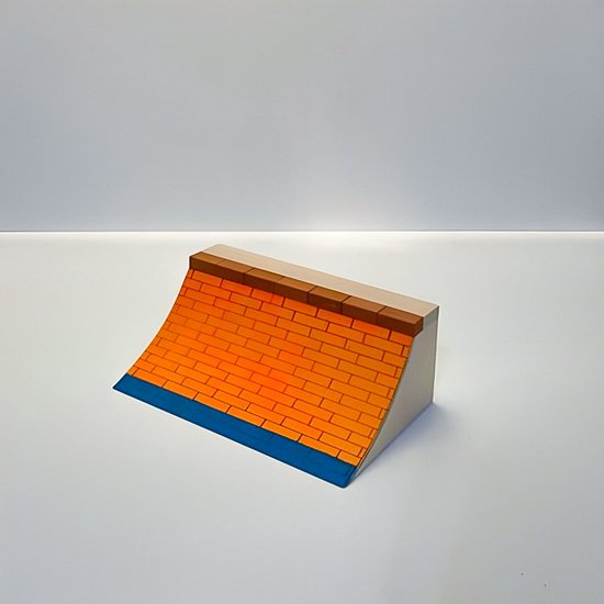 MicroFingerboards Fingerboard skatepark Quarter pipe bol