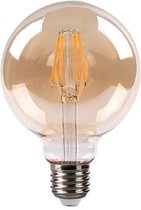 LED Filament lamp 6W | G125 | 3-step Dimbaar | E27 | 2700K - Warm wit