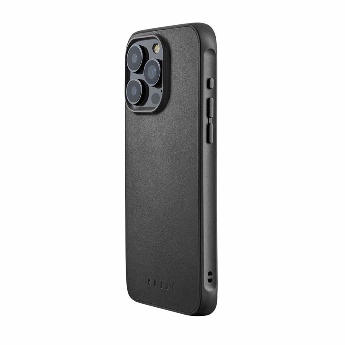 Mujjo - Impact Case geschikt voor iPhone 15 Pro Max - zwart