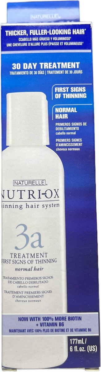 Nutri-ox System For Thinning And Fine - First Signs Treatment 3a 6oz