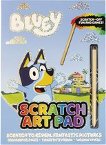 Bluey Scratch Art Pad - Kinderen - Tekenen - Speelgoed - Kids accessoires