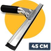 Raamtrekker Professioneel - 45 cm - Pasper - raamwisser - raamtrekkers zwart - verstelbaar - voor multifunctioneel gebruik ramen, douche en auto