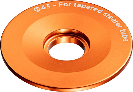 Kit Fixation AirTag Vélo Granite Stash - Support Dissimulé Sous La Couronne De Fourche, Pour Stash/Stash RT (capuchon 42 Mm) - Airtag Non Inclus