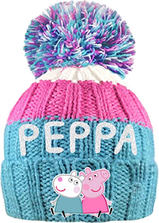 Peppa Pig Muts - Beanie - Wintermuts - Maat 52/54