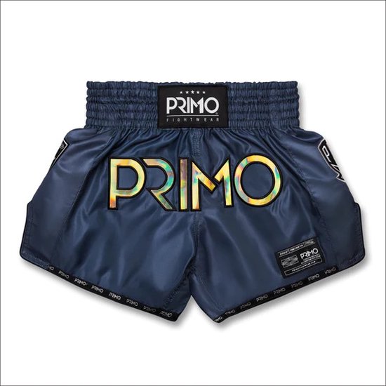 Primo Muay Thai Shorts - Hologram Series - Valor Grey - donkergrijs - maat XL