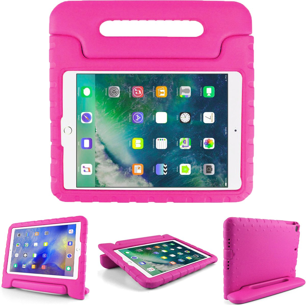 Apple iPad 10 10.9 (2022) Hoes - Kinder Tablet Hoes - Roze