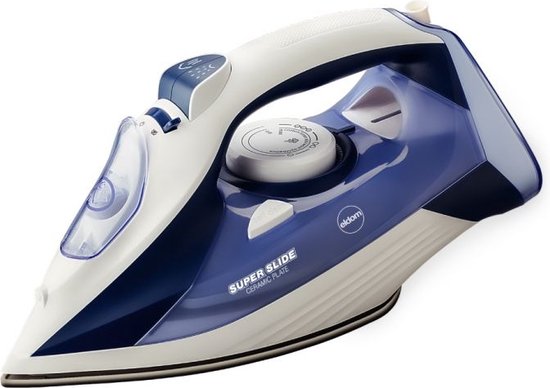 Stoomstrijkijzer ELDOM - 2200W - keramische zoolplaat - wit