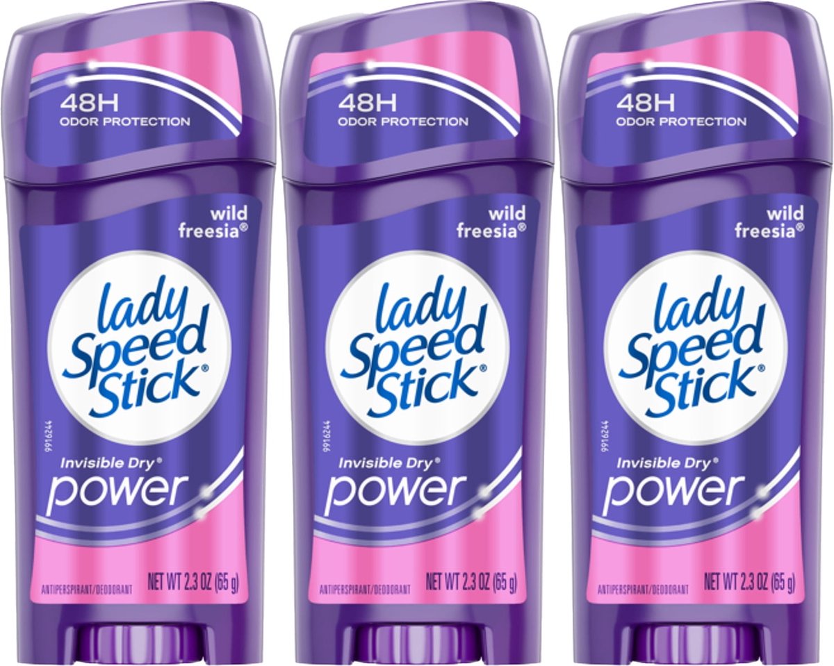 Goedkoopste Lady Speed Stick Invisible Dry Power - 3 x