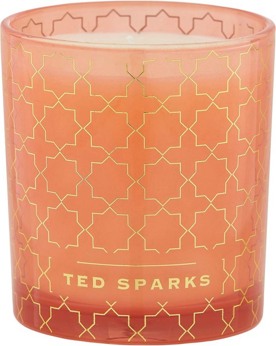 Ted Sparks - Geurkaars Demi - 60 Branduren - 1 Lont - Luxe Verpakking - Orange Blossom & Patchouli