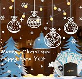 Kerst raamstickers - Sticker verwijderaar - Herbruikbaar - Kerst stickers - Raamfolie - Raamstickers kerst - Kerstversiering - Kerststickers - Kerstraamstickers - Raamdecoratie kerst - Feestdagen - sneeuwvlokken - INCLUSIEF E-BOOK & STICKER REMOVER
