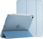 Sounix Étui pour iPad 10,9 pouces (2022) - Étui pour iPad 10 - Étui de livre de Luxe - Couverture pour iPad - Étui (10,9 pouces) - Bleu clair