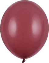 Partydeco - Ballonnen latex - Pastel Prune 30 cm (10 stuks)