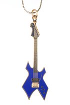 Collier BC Rich Warlock guitare, bleu