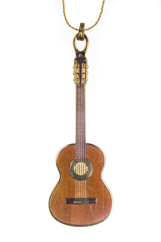 Halsketting Ramiirez spaanse gitaar, natuurhout