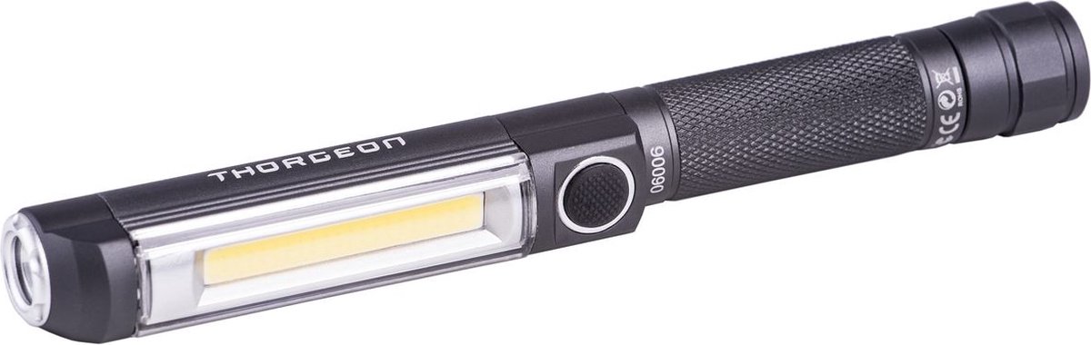 Thorgeon LED Flashlight 7W 500Lm IPX4 (3AAA batery excl.)