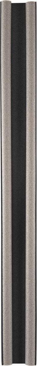 Deltafix Tochtstrip - tochtwering - grijs - foam - 95 x 2,5 cm - deur tochtstopper
