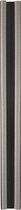 Deltafix Tochtstrip - tochtwering - grijs - foam - 95 x 2,5 cm - deur tochtstopper