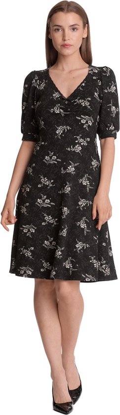 Atosa Prinsessen verkleed jurk luxe - roze - met ste
