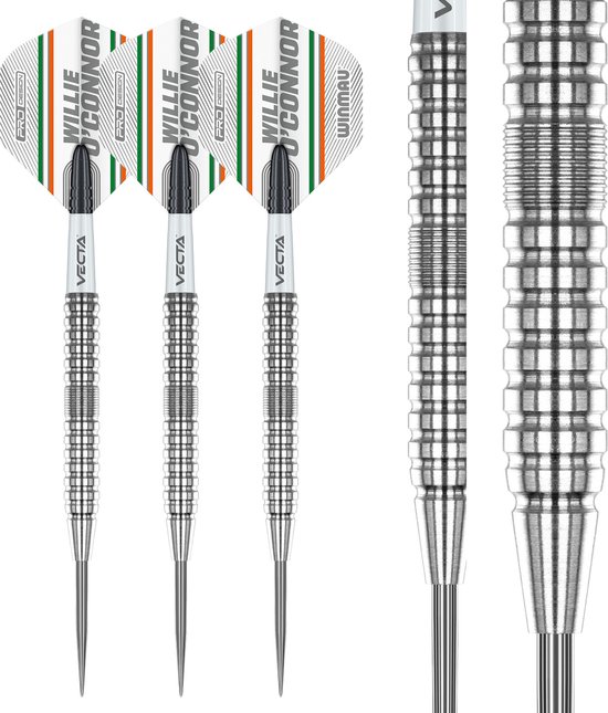 WINMAU - Willie O'Connor: Steeltip Tungsten Dartpijlen Professioneel - 23g van Winmau — afbeelding 3