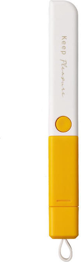 Kattenhelden Pluizen- & Pillenverwijderaar - Compacte Kledingborstel voor Trui, Jas en Dekens - Verwijdert Pluis, Pillen en Katten- & Hondenhaar - Geel