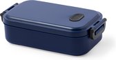 Lunchbox 900 ml blauw - Broodtrommel - Brooddoos - Lunchbox volwassenen - Lunchtrommel - BPA vrij
