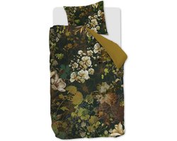Kardol Austin dekbedovertrek - Eenpersoons - 140x200/220 - Groen