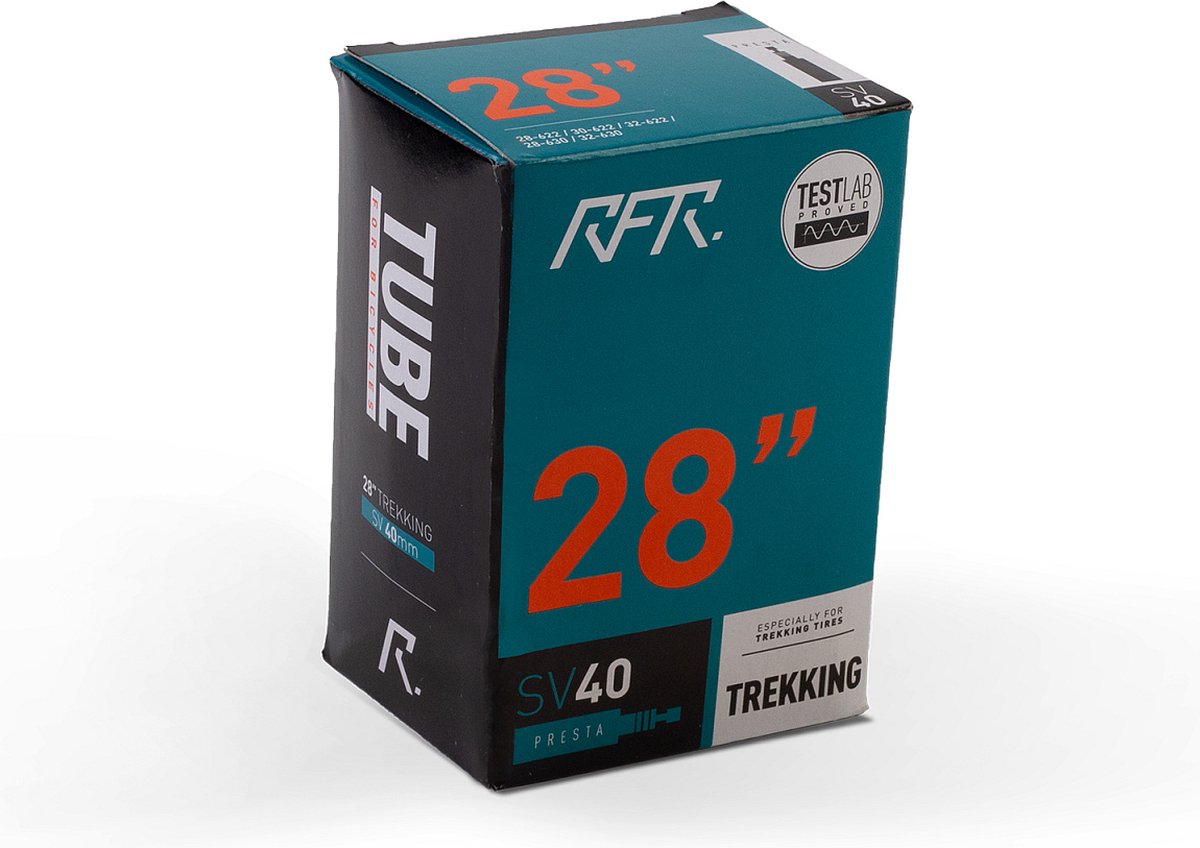 RFR Binnenband - 28 Inch - voor Trekking - SV 40 mm - ETRTO 32-622 - 199 gram - Rubber