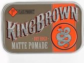 King Brown Pomade Matte Square Tin