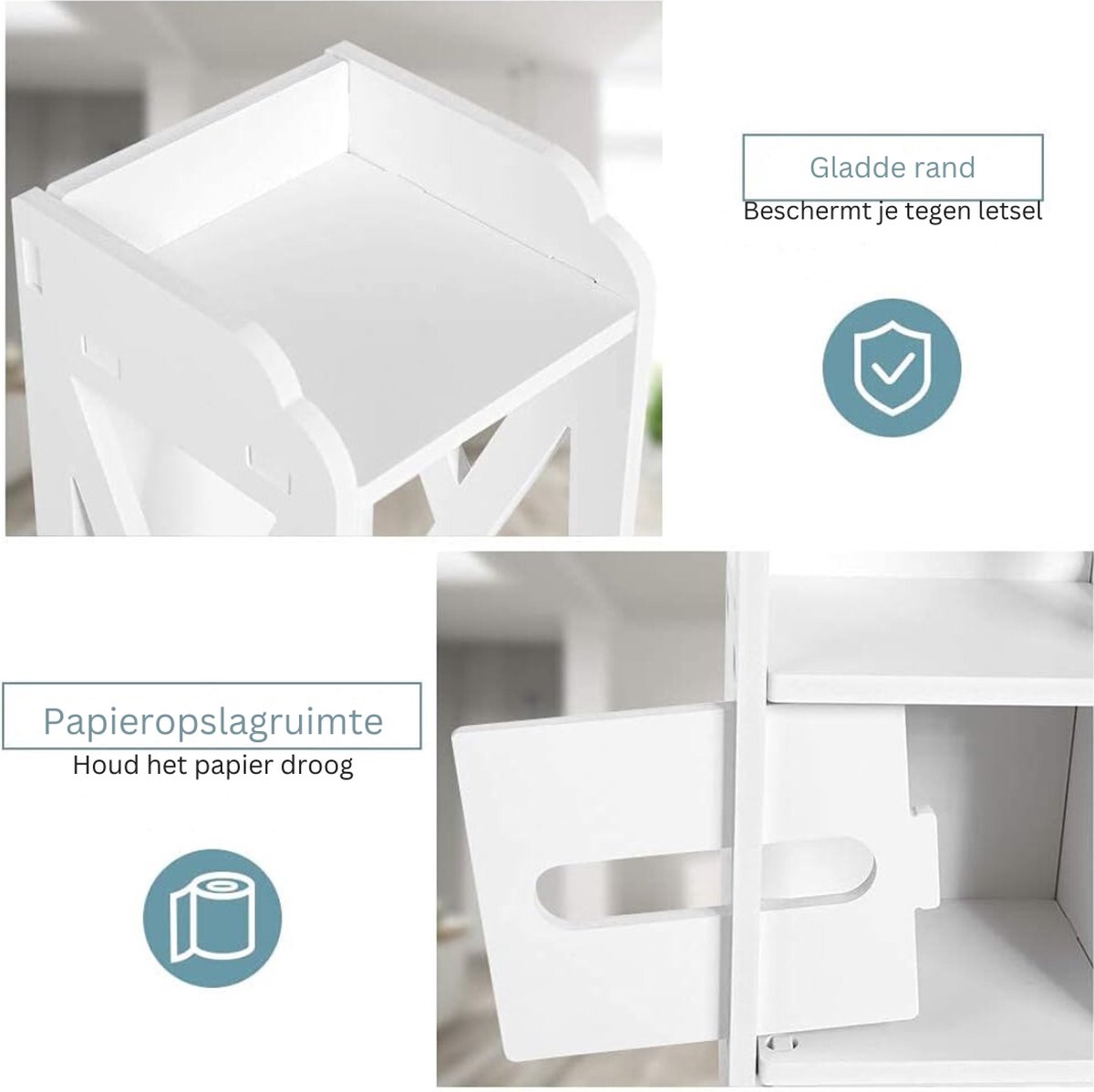 Toiletkastje Badkamerkastje WC kastje Smal Kastje Toilet kastje