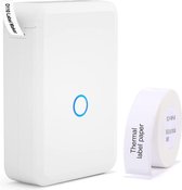 Draagbare Bluetooth Labelmaker - Draadloos Verbinden met Smartphone - Meerdere Templates - Zakelijk Gebruik - Oplaadbare Batterij - Stijlvol Design - Efficiënt Labelen voor Thuis en Kantoor