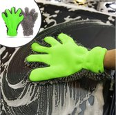 2 stuks autowashandjes vingers, washandje, microvezel auto, chenille washandschoen, auto met 5 vingervorm handschoen voor autowassen motorfiets
