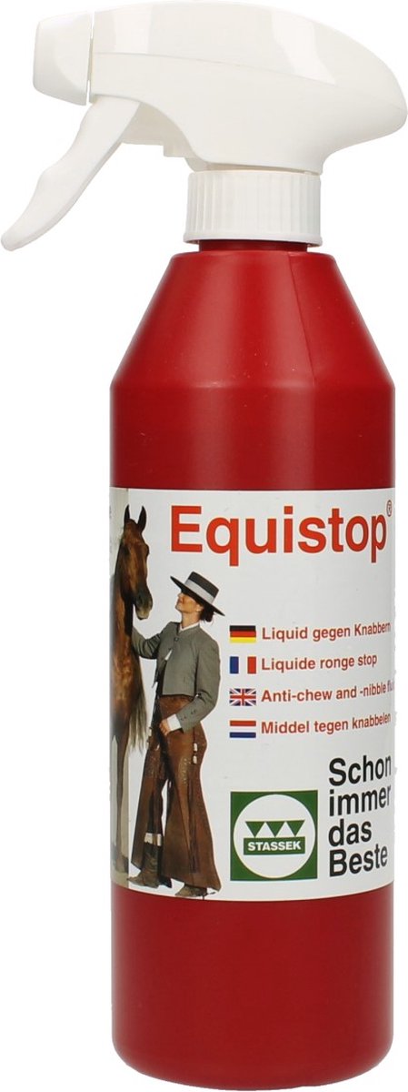 Stassek - Equistop - met Sprayer - Middel tegen knabbelen - 450 ml