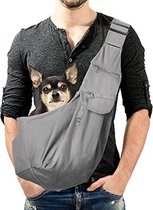 Velox Chiens Carrier - Sac de transport pour chiens de petite taille - Porte Chiens - Grijs