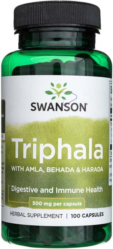Swanson Health - Triphala 500mg - 100 capsules