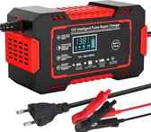 DiverseGoods 12V 6A Fast Charge Auto Acculader - Ideaal voor Auto's en Motorfietsen