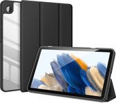 Geschikt voor Dux Ducis Toby Samsung Galaxy Tab A9 Smart Tri-Fold Book Case Zwart