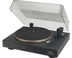 JBL Spinner - Bluetooth Platenspeler - Draaitafel voor Vinyl LP - Met Phono Voorversterker - 33/45 RPM - Aluminium Design - Goud