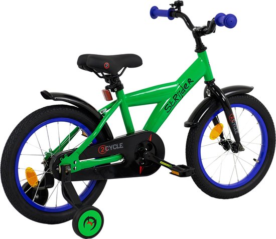2Cycle Strijder- Kinderfiets - 16 inch - Groen - Jongensfiets -16 inch fiets van 2Cycle — afbeelding 5