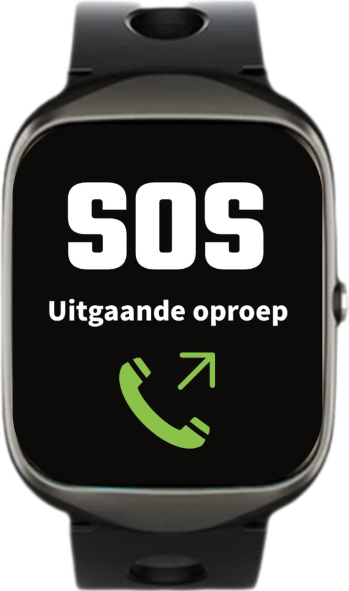 GPS Smartwatch WB57S - GPS Horloge Senior - Smartwatch voor