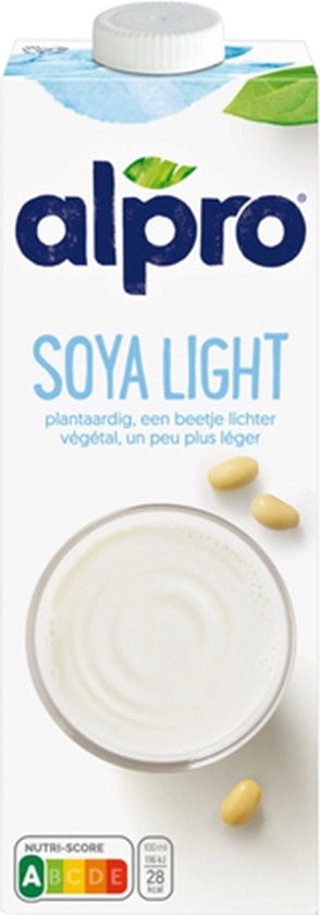 Alpro Sojadrink - Light - 4x1L | bol
