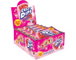 Chupa Chups - Crazy Dip Aardbei - 24 Stuks