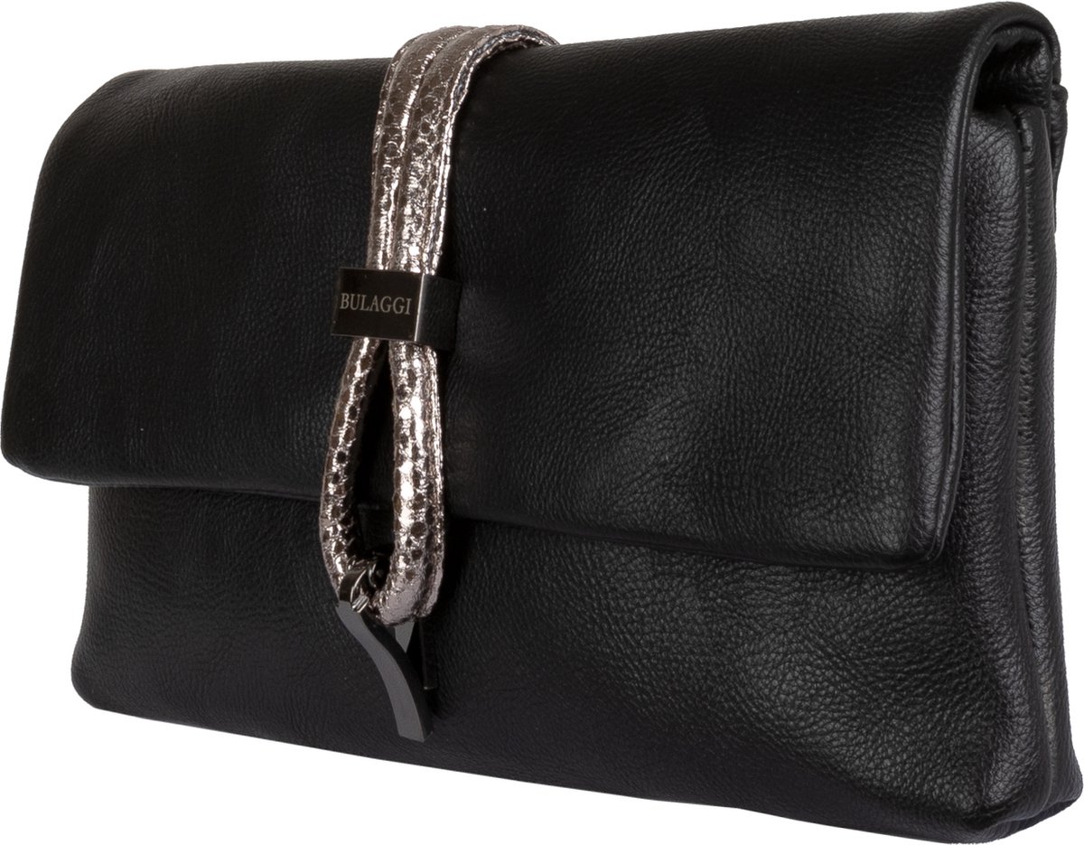 COACH TABBY CHAIN CLUTCH IN SIGNATURE LEATHER - Schoudertas - black/zwart COACH TABBY CHAIN CLUTCH IN SIGNATURE LEATHER - Schoudertas - black/zwart