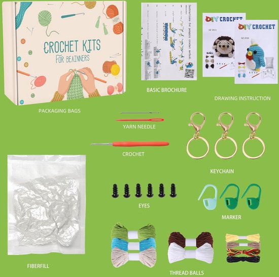 Leren haken voor beginners - hoe haken leren - Happy Crafts